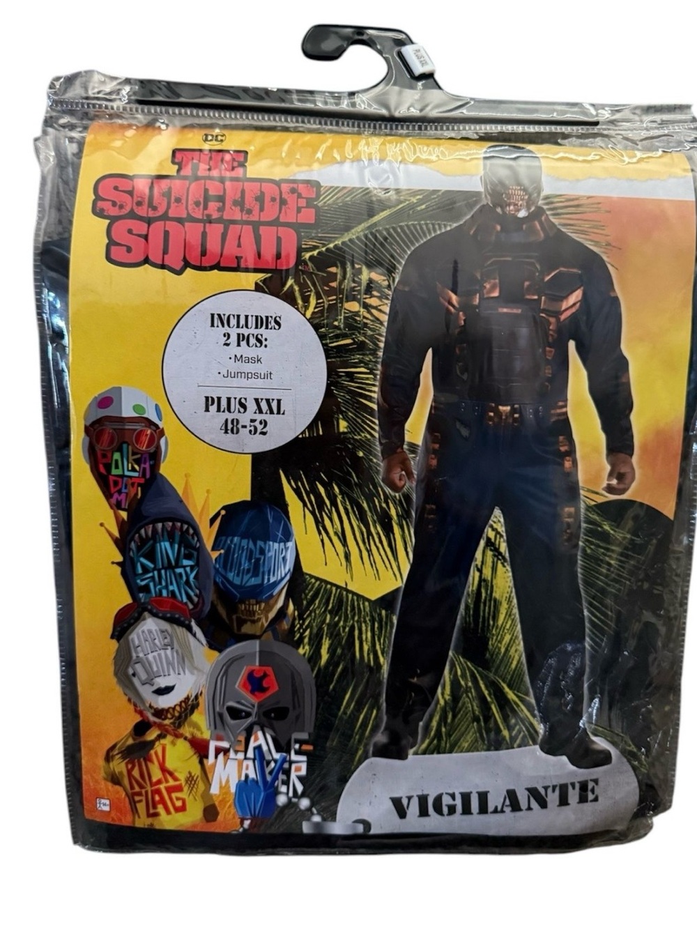 Suicide Squade Vigilante Costume Plus XXL 48-52
